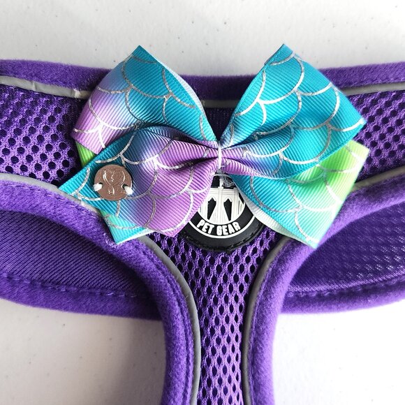 Brooklyn Pet Gear Dog Harness Purple Mesh Pet Vest Buckle Adjustable Closure - Picture 4 of 7